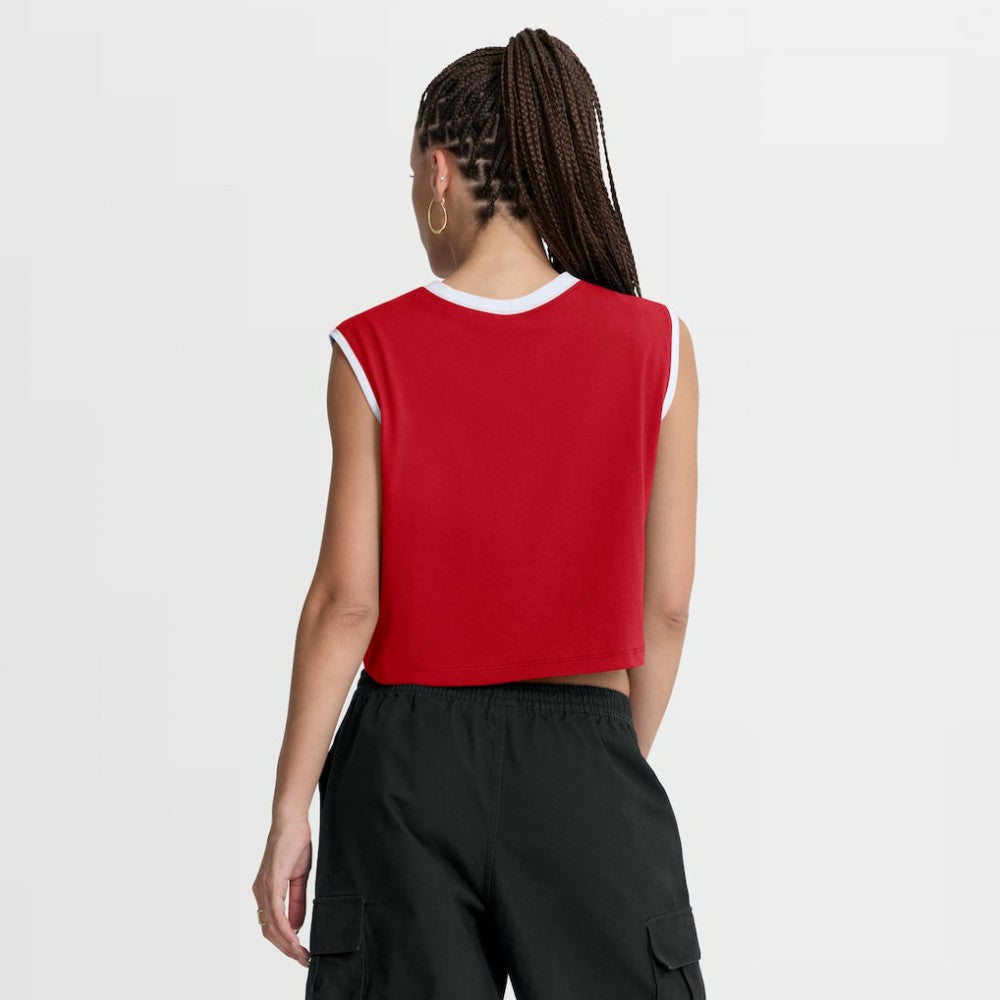 Philadelphia Phillies Women's Primetime Loose Dri-FIT Cropped Tank Top Red | Nike