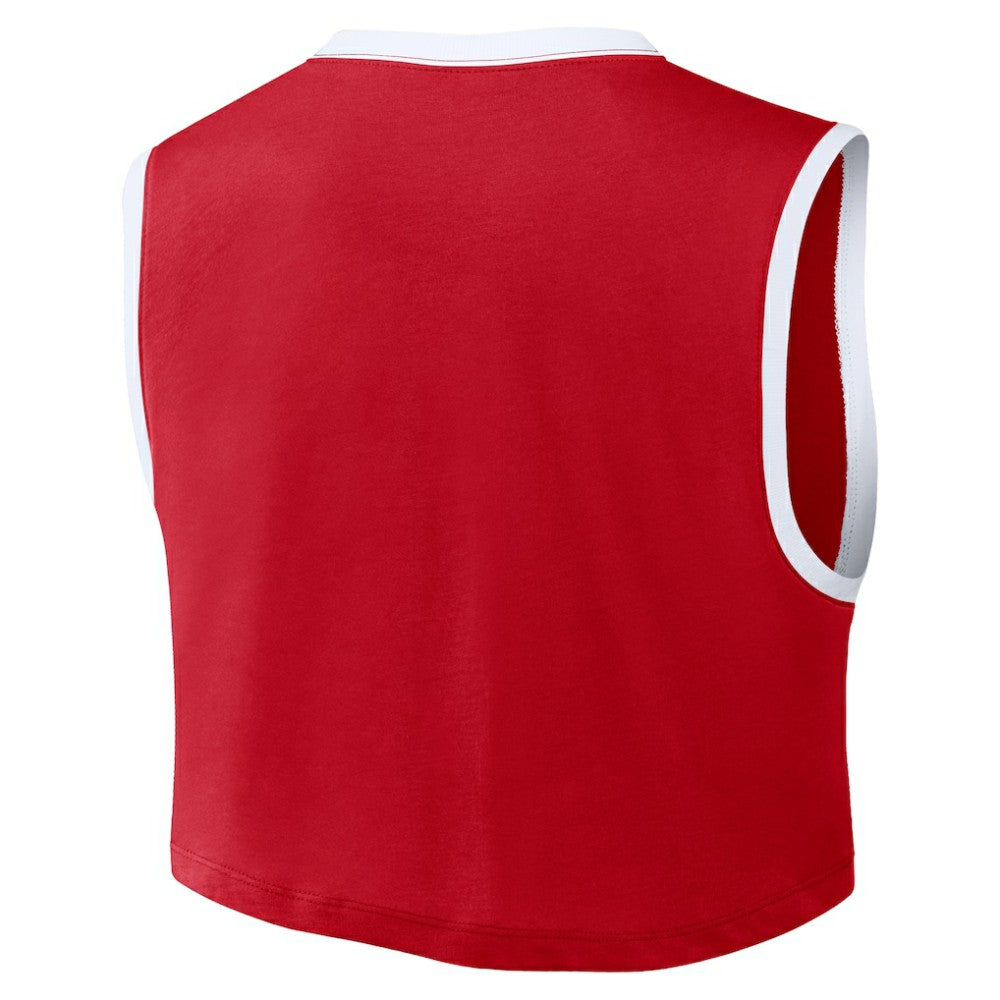 Philadelphia Phillies Women's Primetime Loose Dri-FIT Cropped Tank Top Red | Nike