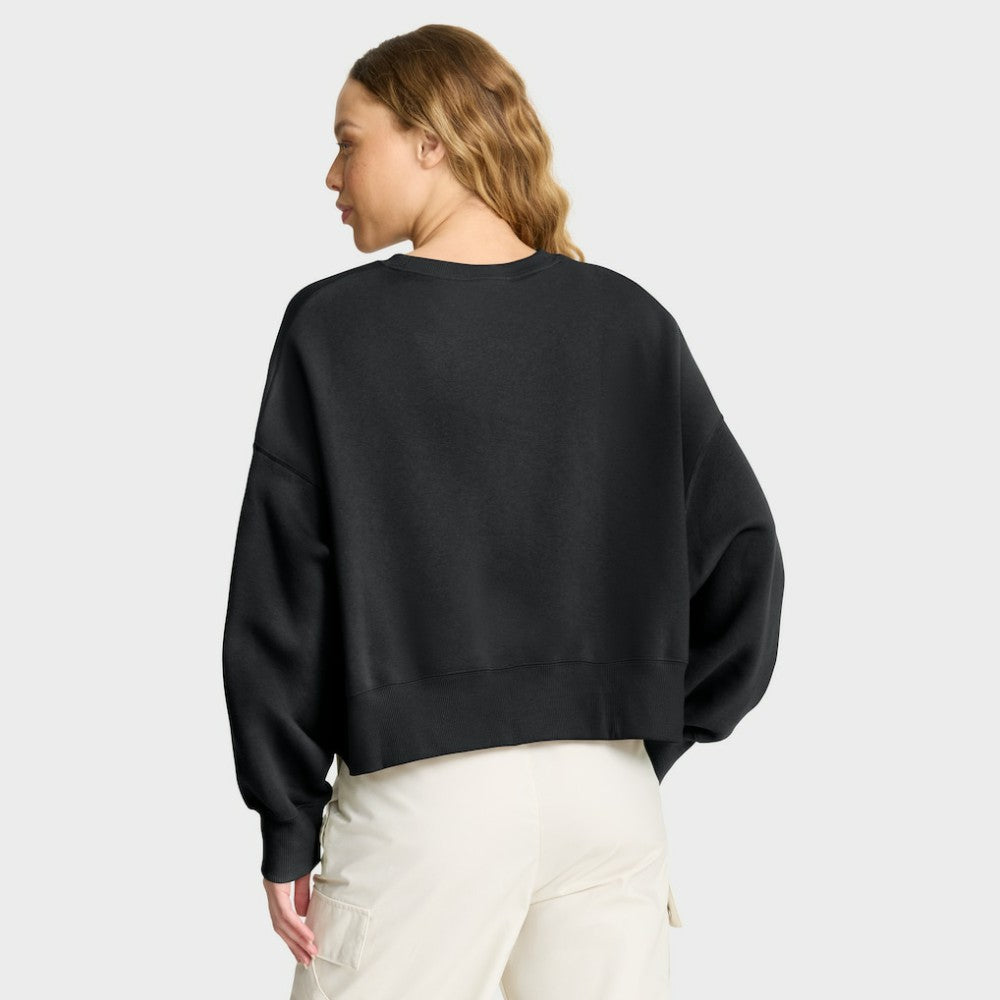 New York Yankees Women's Oversized Primetime Sweatshirt Black | Nike