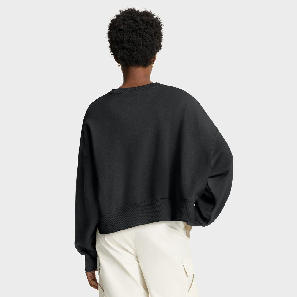 Los Angeles Dodgers Women's Oversized Primetime Sweatshirt Black | Nike