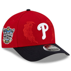 Philadelphia Phillies x Warren Lotas 9FORTY A-Frame M-Crown Adjustable Hat Red/Navy | New Era
