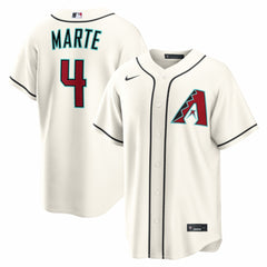 Ketel Marte Arizona Diamondbacks Home Replica Jersey - Cream
