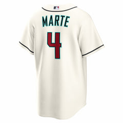 Ketel Marte Arizona Diamondbacks Home Replica Jersey - Cream