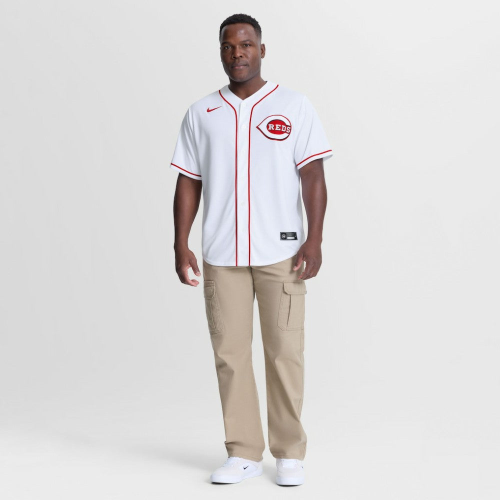 Elly De La Cruz Cincinnati Reds Home Replica Jersey White | Nike