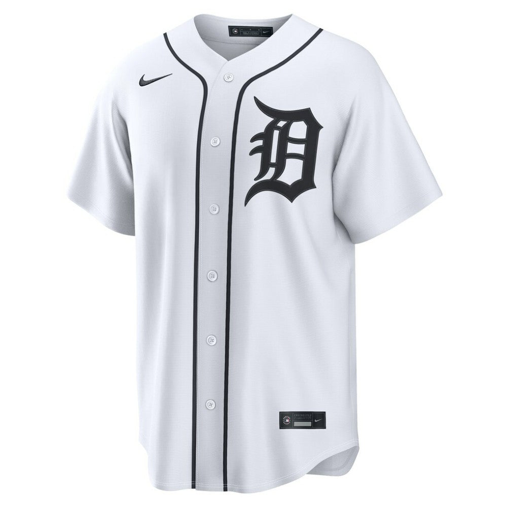 Javier Báez Detroit Tigers Home Replica Jersey White | Nike