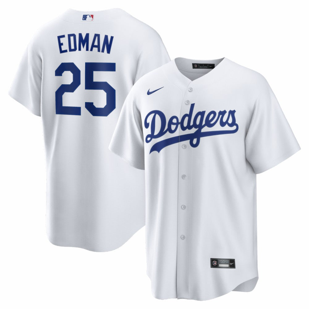 Tommy Edman Los Angeles Dodgers Home Replica Jersey White | Nike