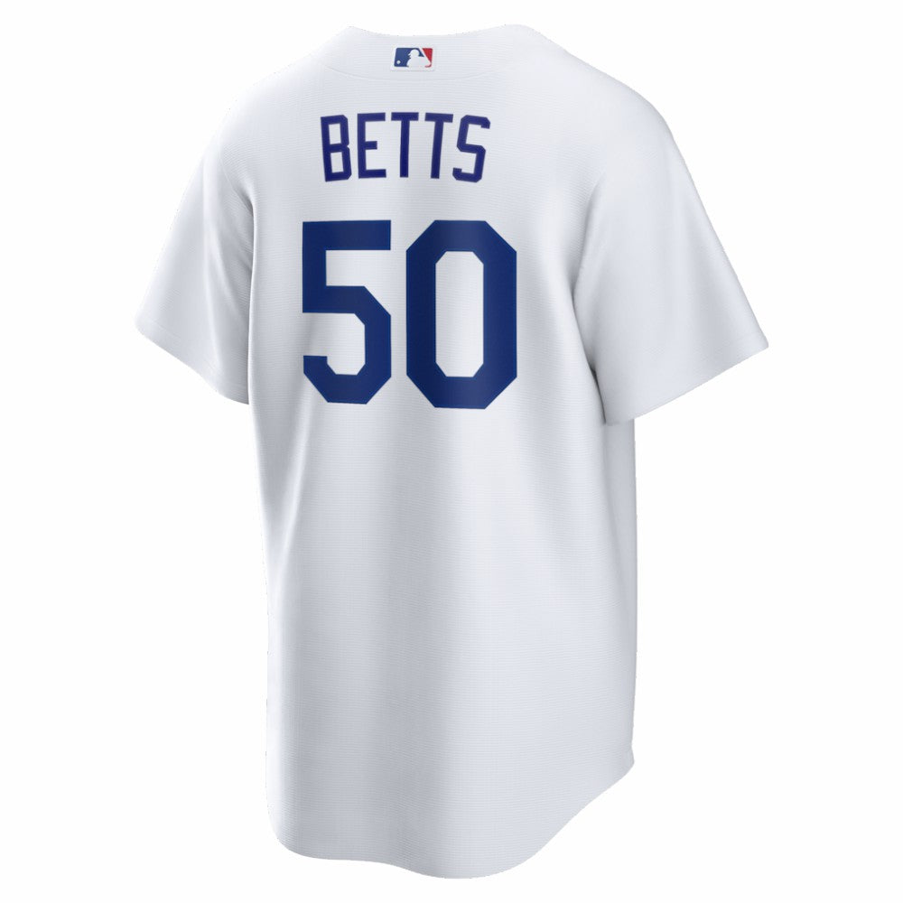 Mookie Betts Los Angeles Dodgers Home Replica Jersey White | Nike