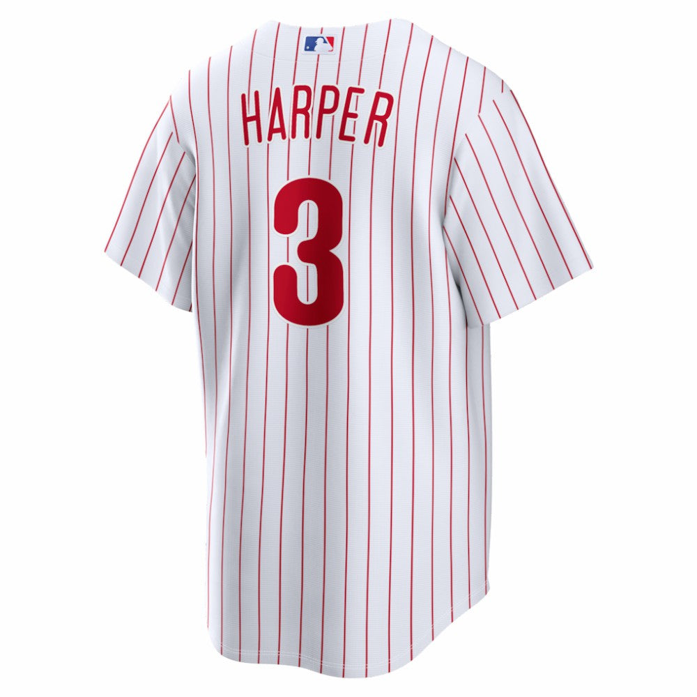 Bryce Harper Philadelphia Phillies Home Replica Jersey White | Nike