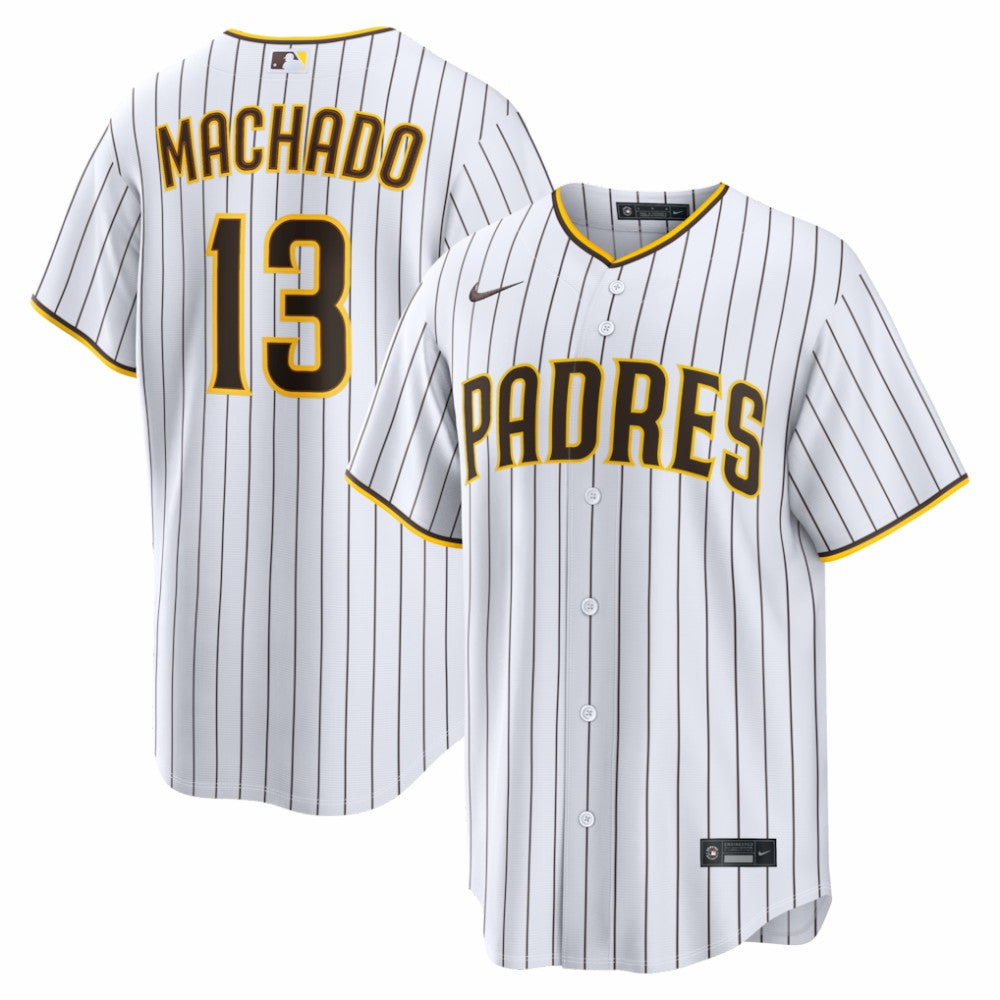 Manny Machado San Diego Padres Home Replica Player Jersey White | Nike