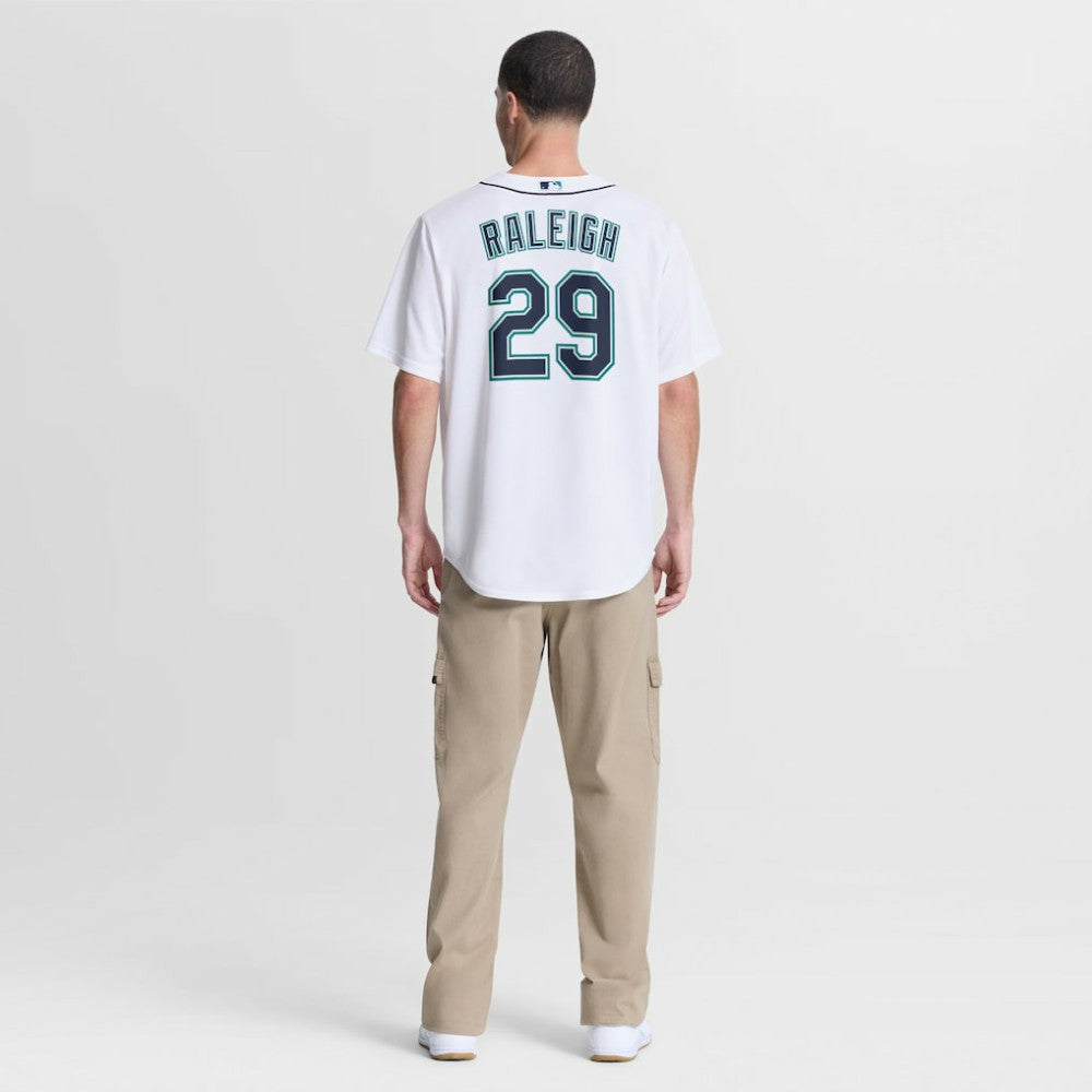 Cal Raleigh Seattle Mariners Home Replica Jersey White | Nike