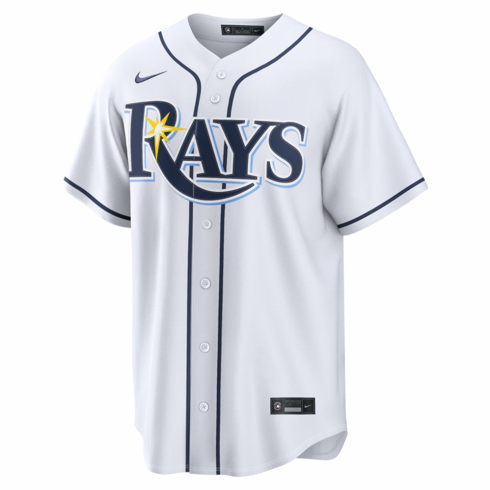 Junior Caminero Tampa Bay Rays Home Replica Jersey White | Nike
