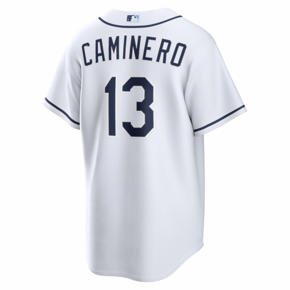 Junior Caminero Tampa Bay Rays Home Replica Jersey White | Nike