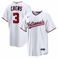 Dylan Crews Washington Nationals Home Replica Jersey - White