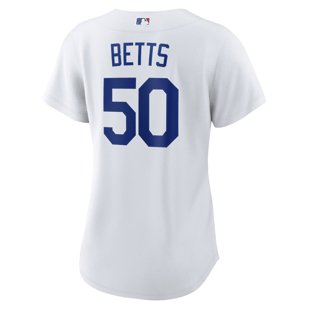 Mookie Betts Los Angeles Dodgers Women's Home Replica Jersey White | Nike