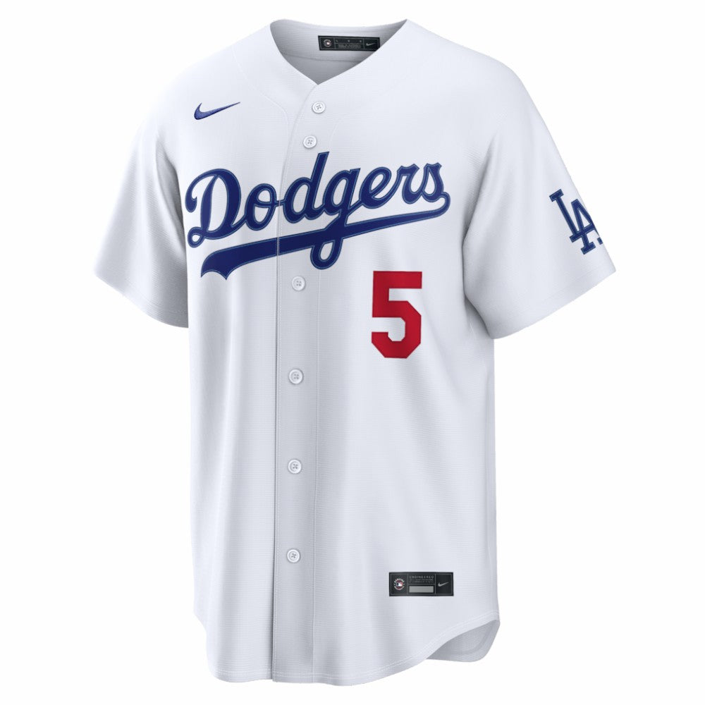 Freddie Freeman Los Angeles Dodgers  Home Stadium Jersey White | Nike