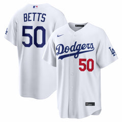 Mookie Betts Los Angeles Dodgers  Home Stadium Jersey White | Nike