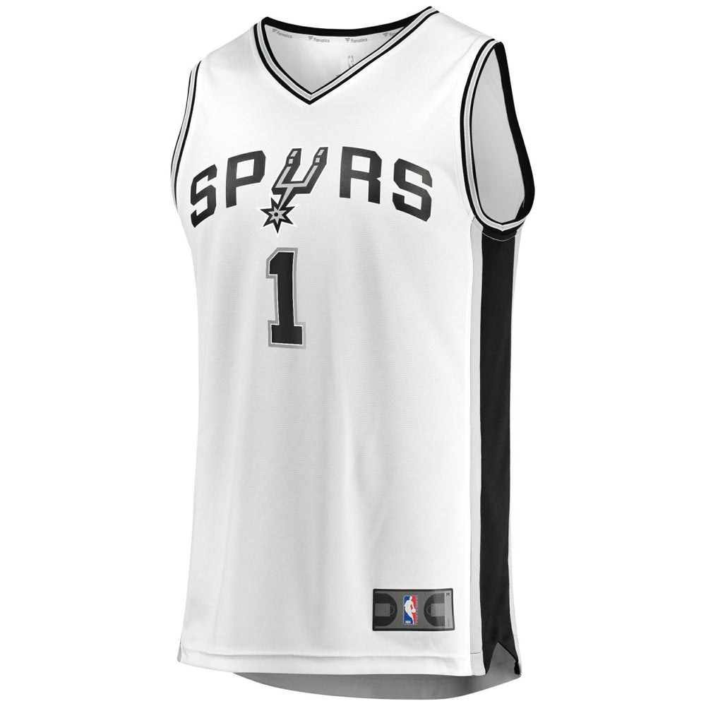 Victor Wembanyama San Antonio Spurs Fast Break Replica Player Jersey - Association Edition - White