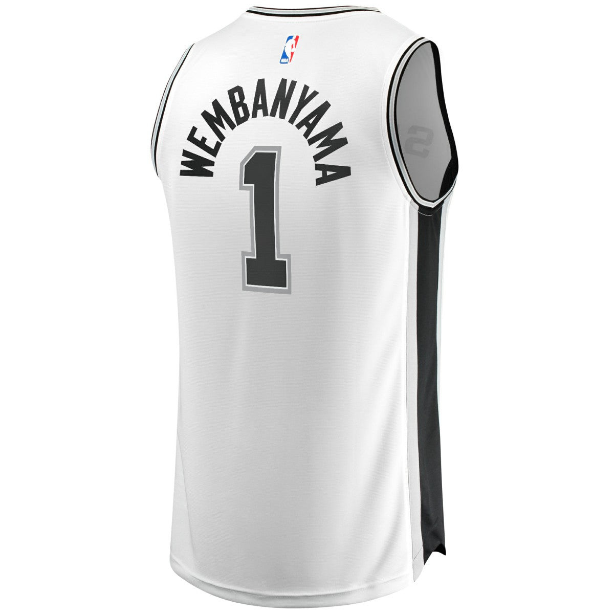 Victor Wembanyama San Antonio Spurs Fast Break Replica Player Jersey - Association Edition - White