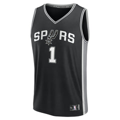 Victor Wembanyama San Antonio Spurs Youth Fast Break Replica Player Jersey - Icon Edition - Black