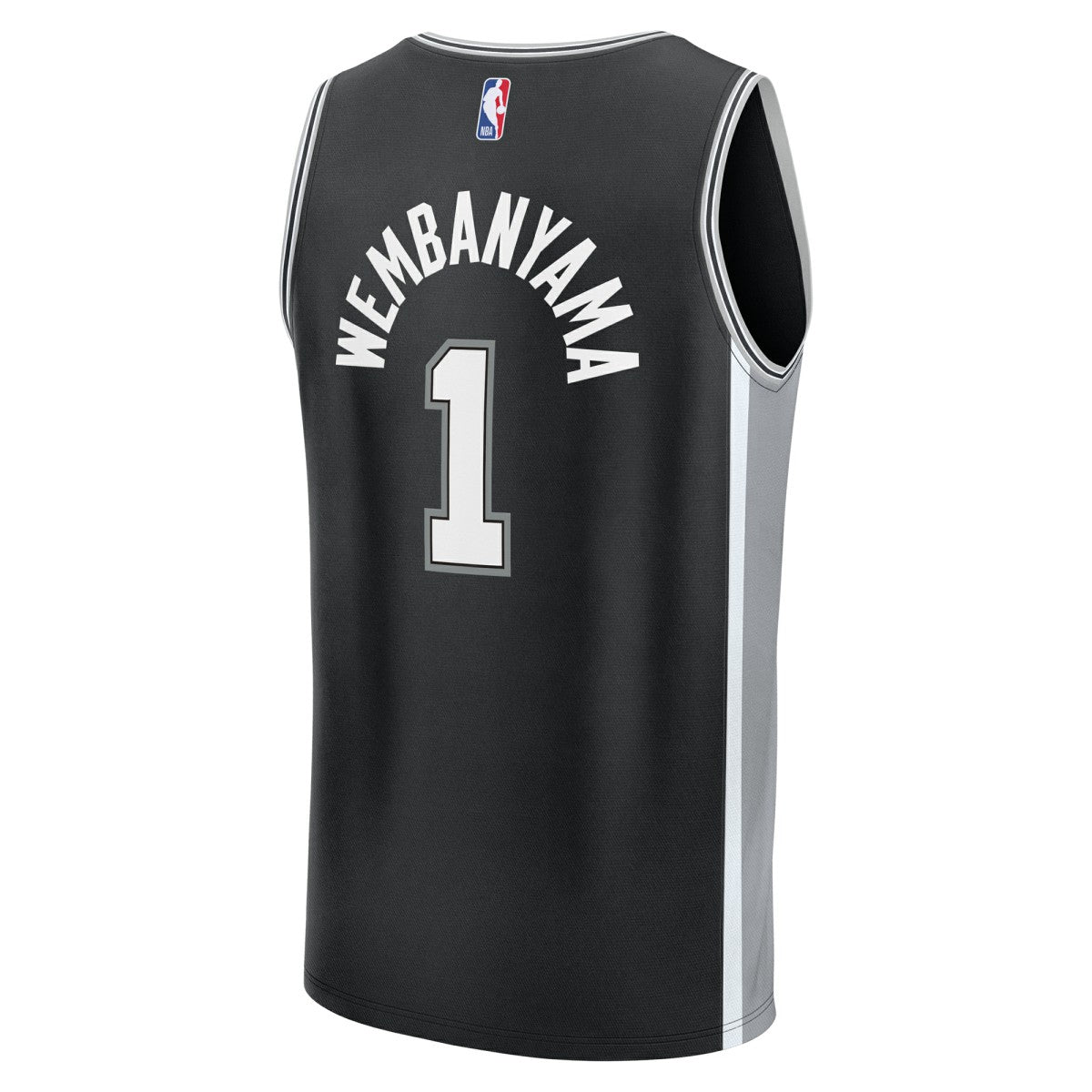 Victor Wembanyama San Antonio Spurs Youth Fast Break Replica Player Jersey - Icon Edition - Black