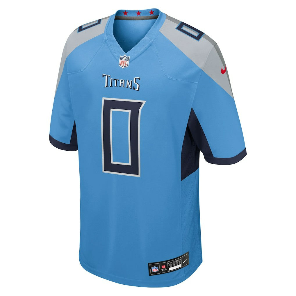 Calvin Ridley Tennessee Titans Team Game Jersey - Light Blue