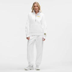 Boston Bruins lululemon Women's Long Scuba Oversized Half-Zip Funnel Neck White
