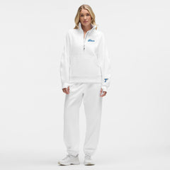 St. Louis Blues lululemon Women's Long Scuba Oversized Half-Zip Funnel Neck White