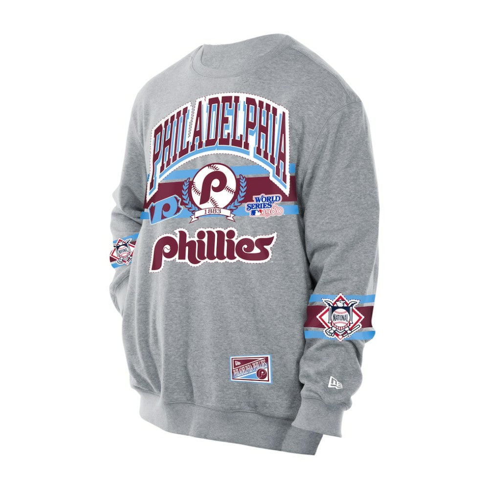 Philadelphia Phillies Sport Classics Sweatshirt Gray | New Era