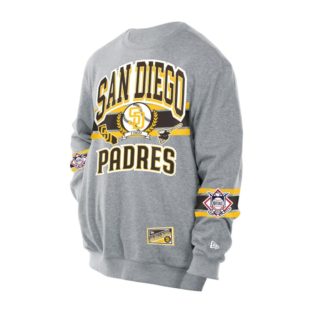 San Diego Padres Sport Classics Sweatshirt Gray | New Era