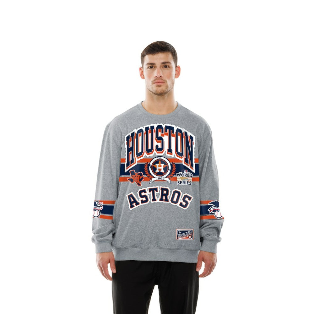 Houston Astros Sport Classics Sweatshirt Gray | New Era
