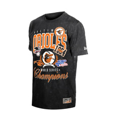 Baltimore Orioles Mineral Wash T-Shirt Black | New Era