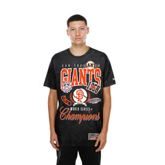 San Francisco Giants Mineral Wash T-Shirt Black | New Era
