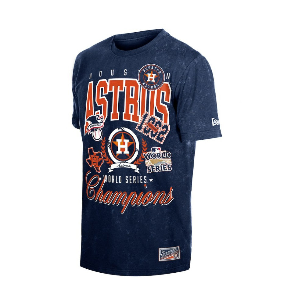 Houston Astros Mineral Wash T-Shirt Navy | New Era