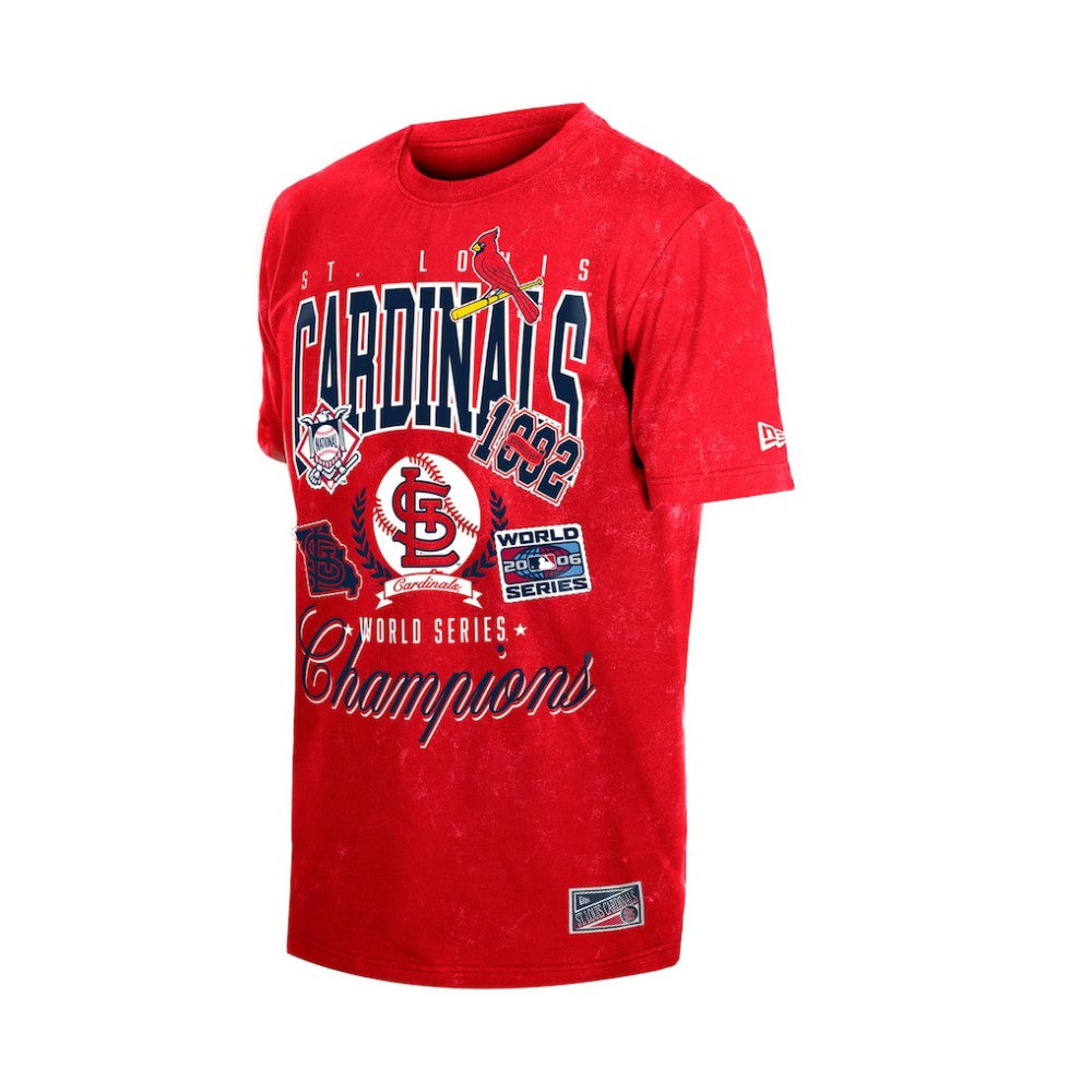 St. Louis Cardinals Mineral Wash T-Shirt Red | New Era