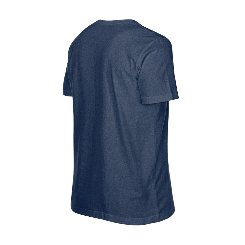 Los Angeles Dodgers  Oversized Throwback Distressed T-Shirt Navy | New Era