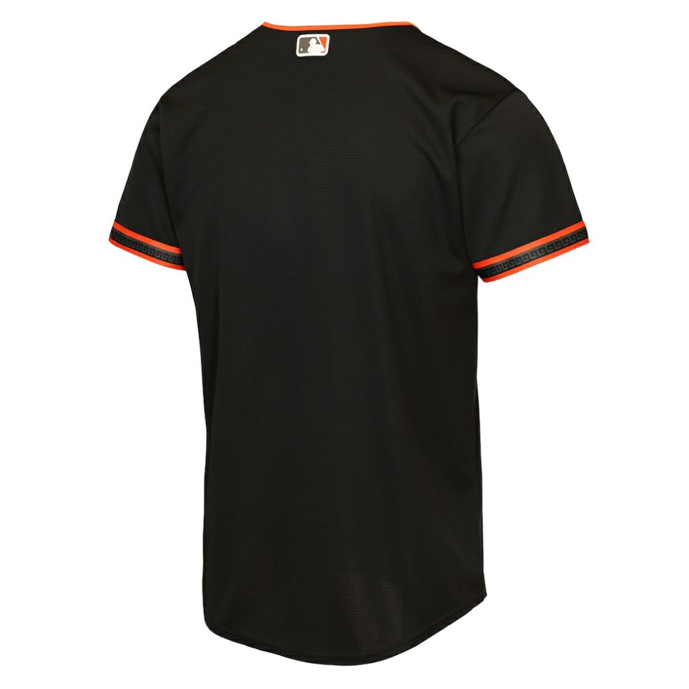 San Francisco Giants Youth Alternate Replica Jersey Black | Nike