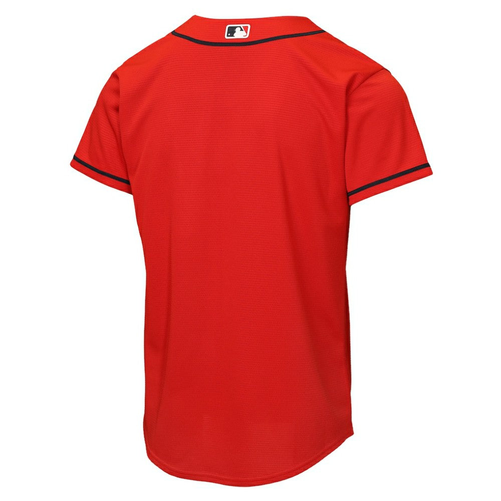 Atlanta Braves Youth Alternate Replica Jersey Red | Nike