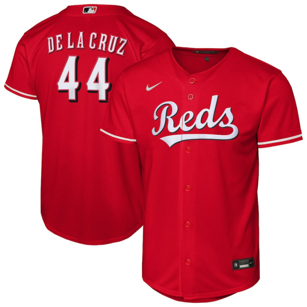 Elly De La Cruz Cincinnati Reds Youth Alternate Replica Jersey Red | Nike
