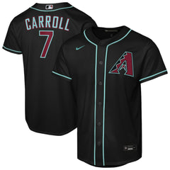 Corbin Carroll Arizona Diamondbacks Youth Alternate Replica Jersey - Black