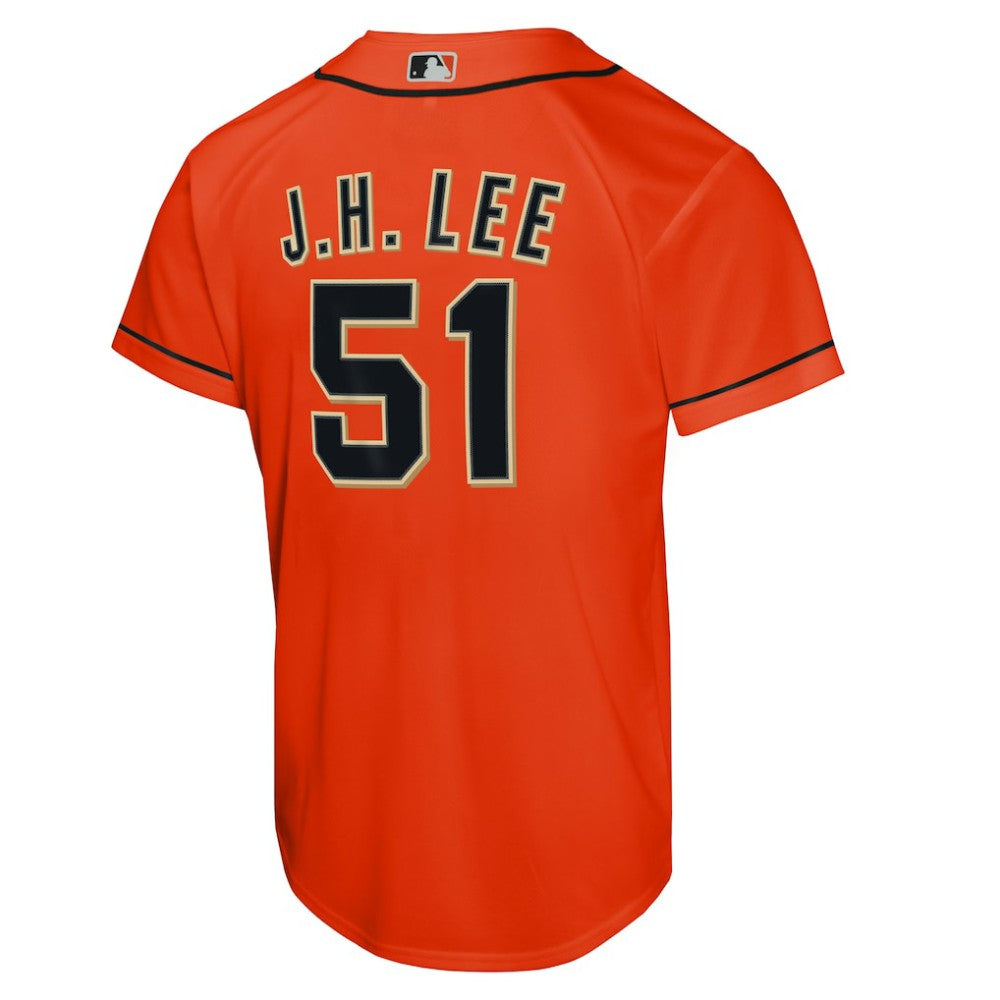 Jung Hoo Lee San Francisco Giants Youth Alternate Replica Jersey Orange | Nike