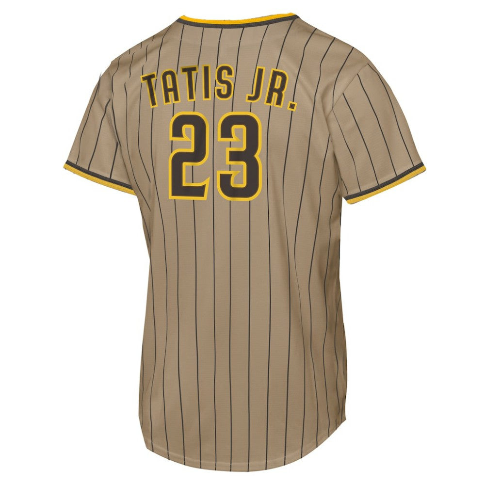 Fernando Tatis Jr. San Diego Padres Youth Alternate Replica Jersey Khaki | Nike