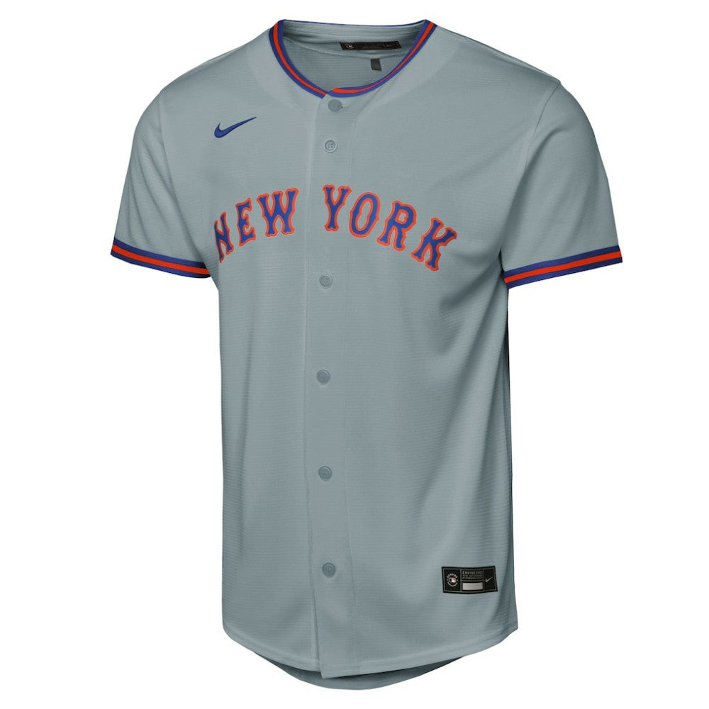 Juan Soto New York Mets Youth Road Replica Jersey Gray | Nike