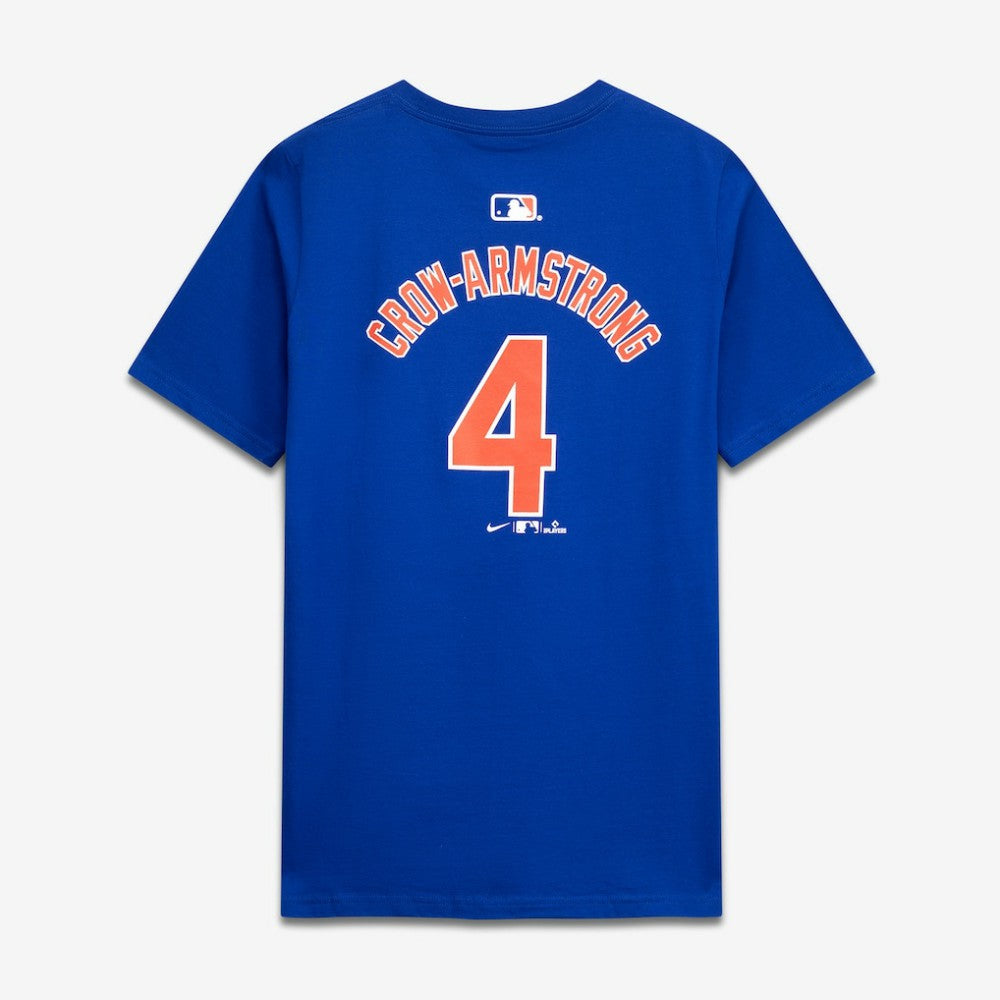 Pete Crow-Armstrong Chicago Cubs Youth Name & Number T-Shirt Royal | Nike