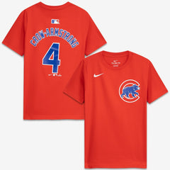 Pete Crow-Armstrong Chicago Cubs Youth Name & Number T-Shirt Red | Nike