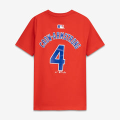Pete Crow-Armstrong Chicago Cubs Youth Name & Number T-Shirt Red | Nike