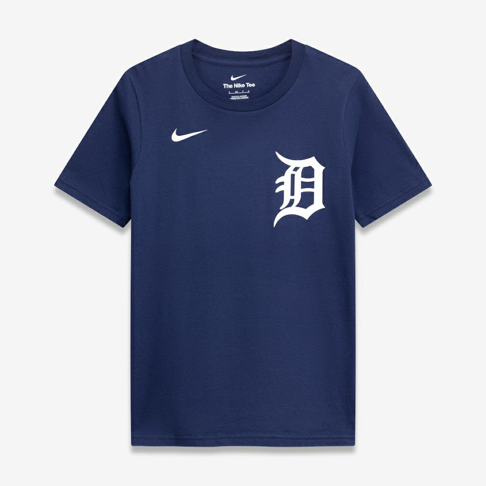Riley Greene Detroit Tigers Youth Name & Number T-Shirt Navy | Nike