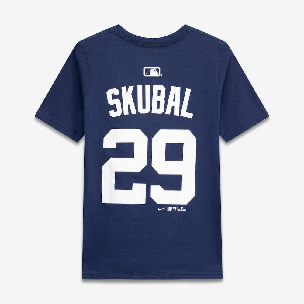 Tarik Skubal Detroit Tigers Youth Name & Number T-Shirt Navy | Nike