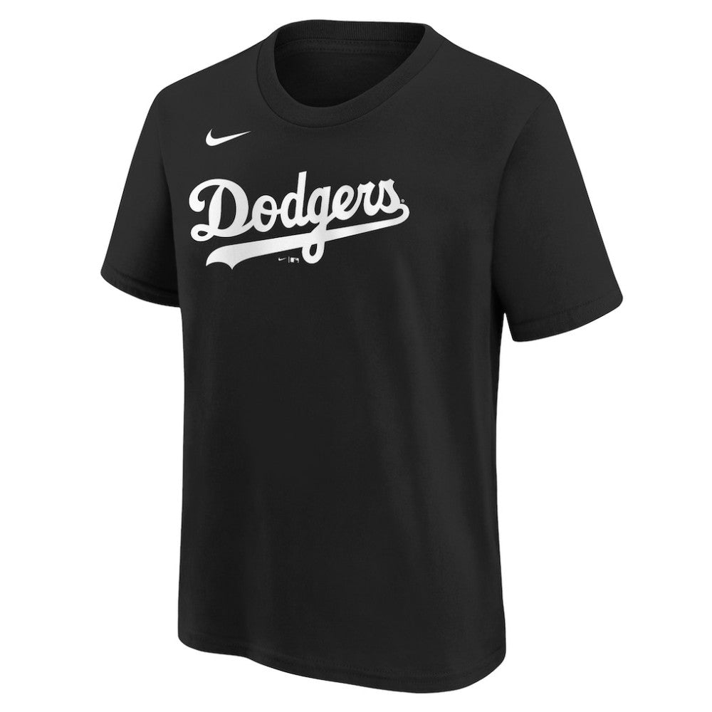 Shohei Ohtani Los Angeles Dodgers Youth Name & Number T-Shirt Black | Nike