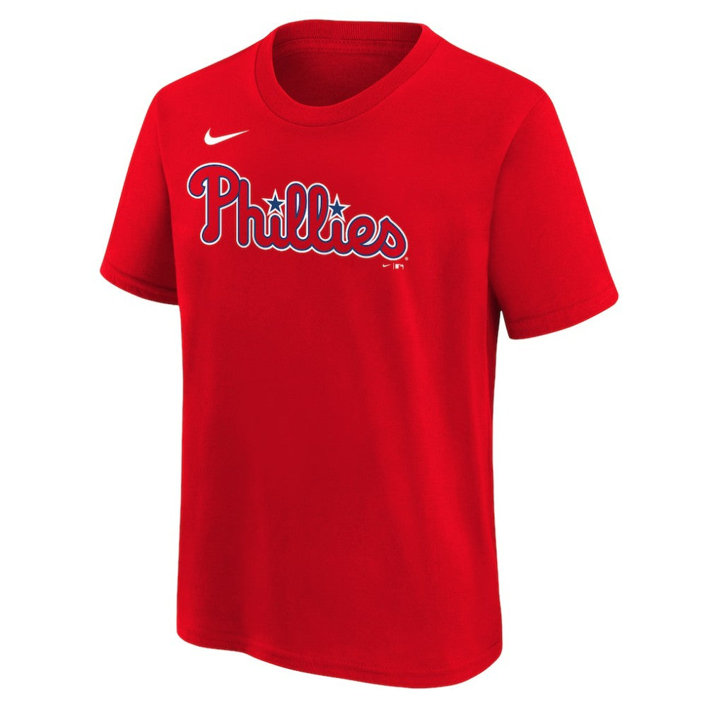 Bryce Harper Philadelphia Phillies Youth Name & Number T-Shirt Red | Nike