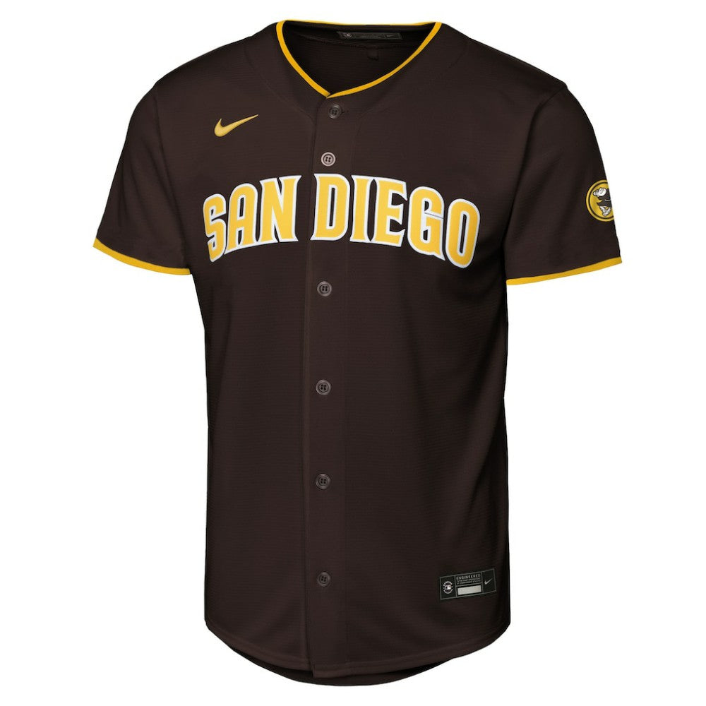 San Diego Padres Youth Home Stadium Jersey Brown | Nike